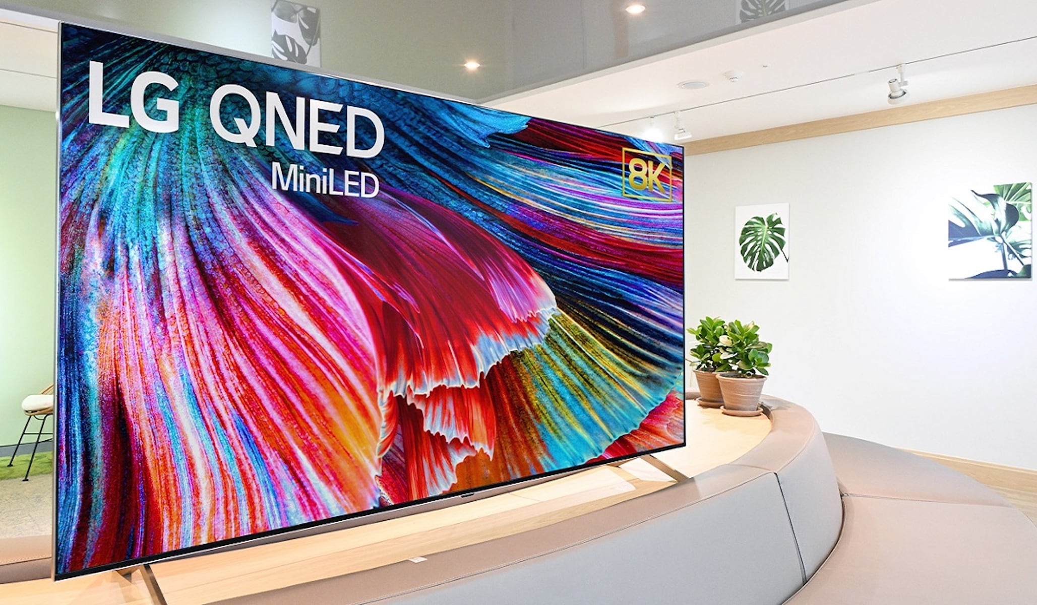 LG's 2024 QNED TV range features big screen sizes and an 8K Mini LED option